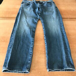 AG Adriano Goldschmied Denim 360 Jeans Men 34x28 Blue Low Rise Medium Wash 17551